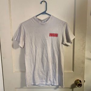 White simply southern turtle shirt